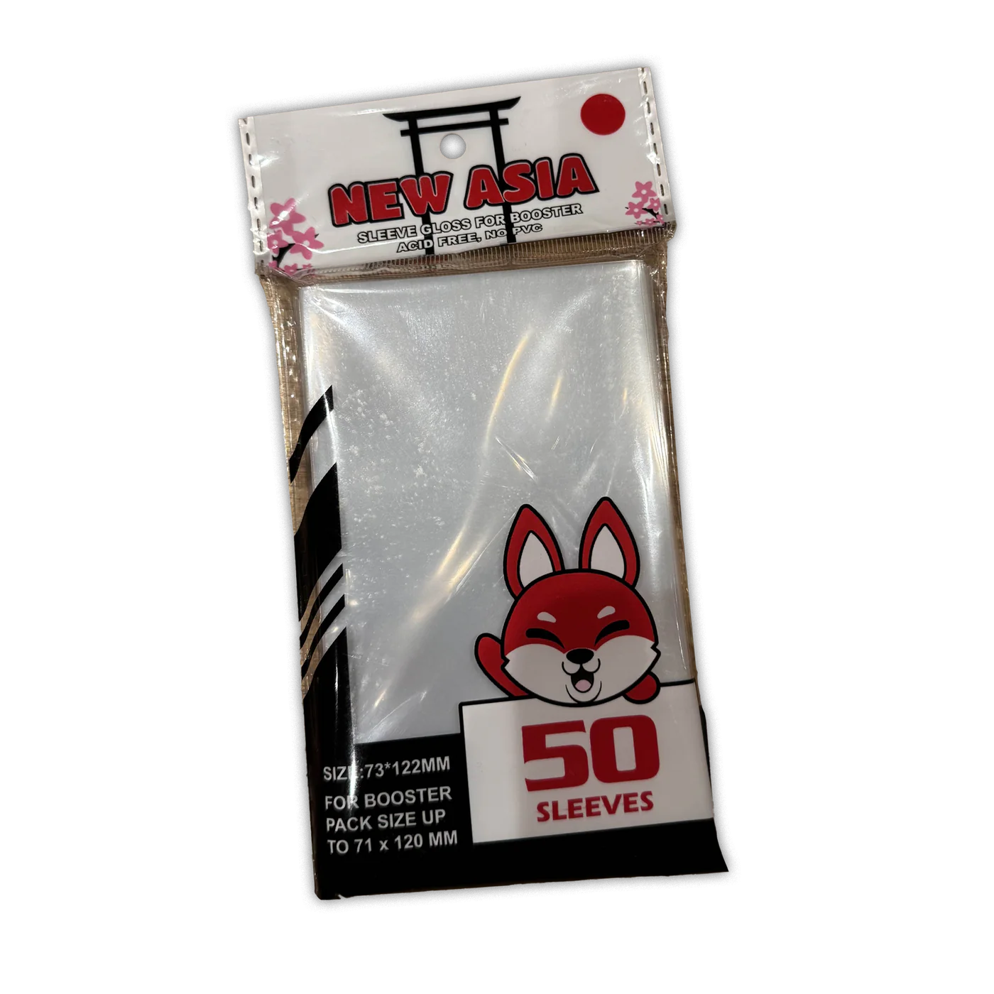 Sleeves gloss pour Booster - x50